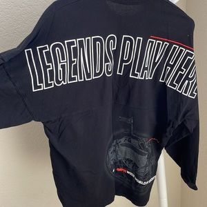 Disney Black ESPN Legends Play Here Spirit Jersey